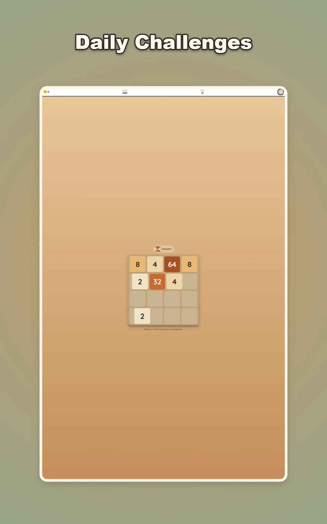Hyper2048 screenshot